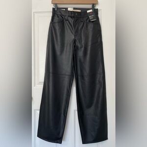 Levi's faux leather pant (24X30)